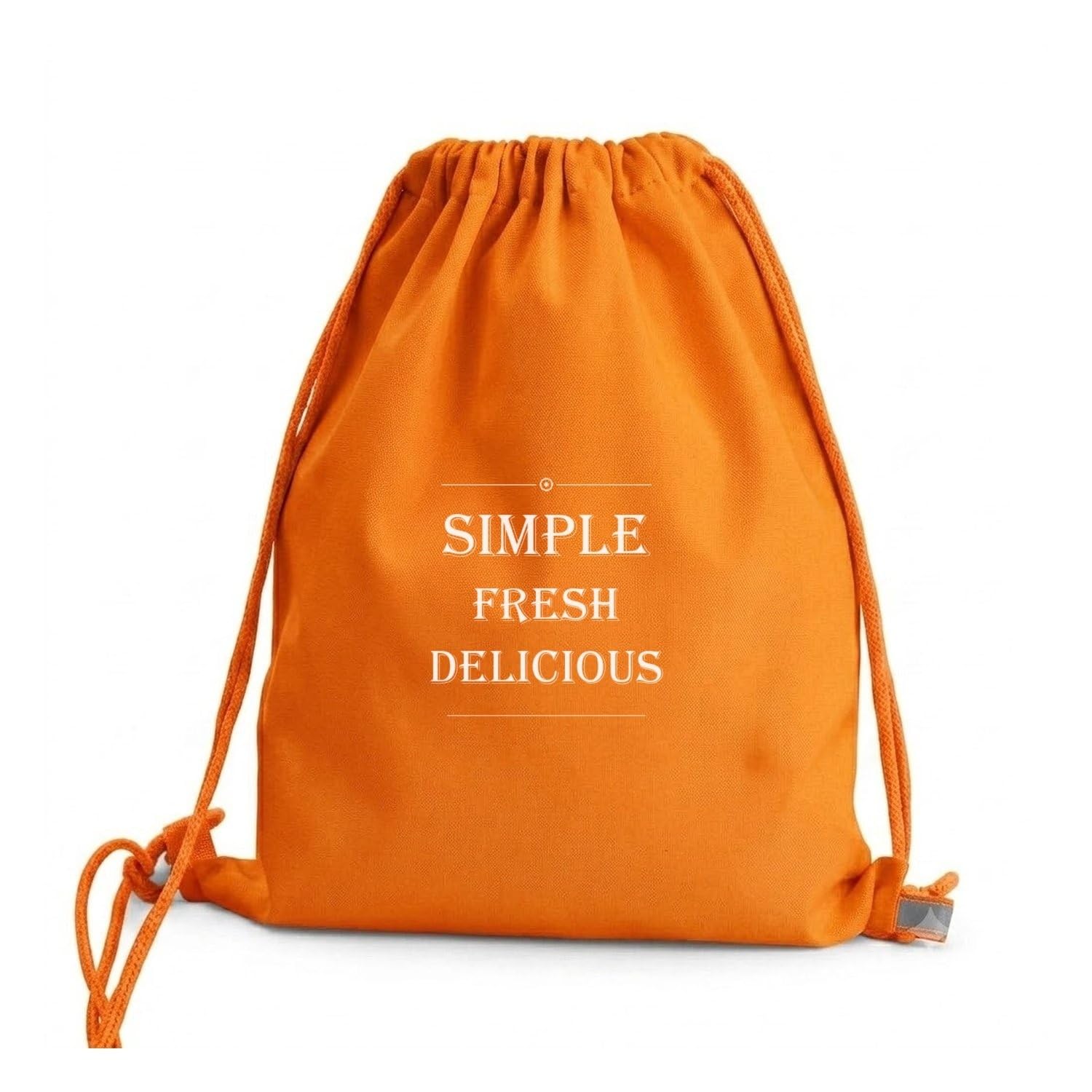 Kinsey Knitt Drawstring Backpack 565 Orange-picture-20