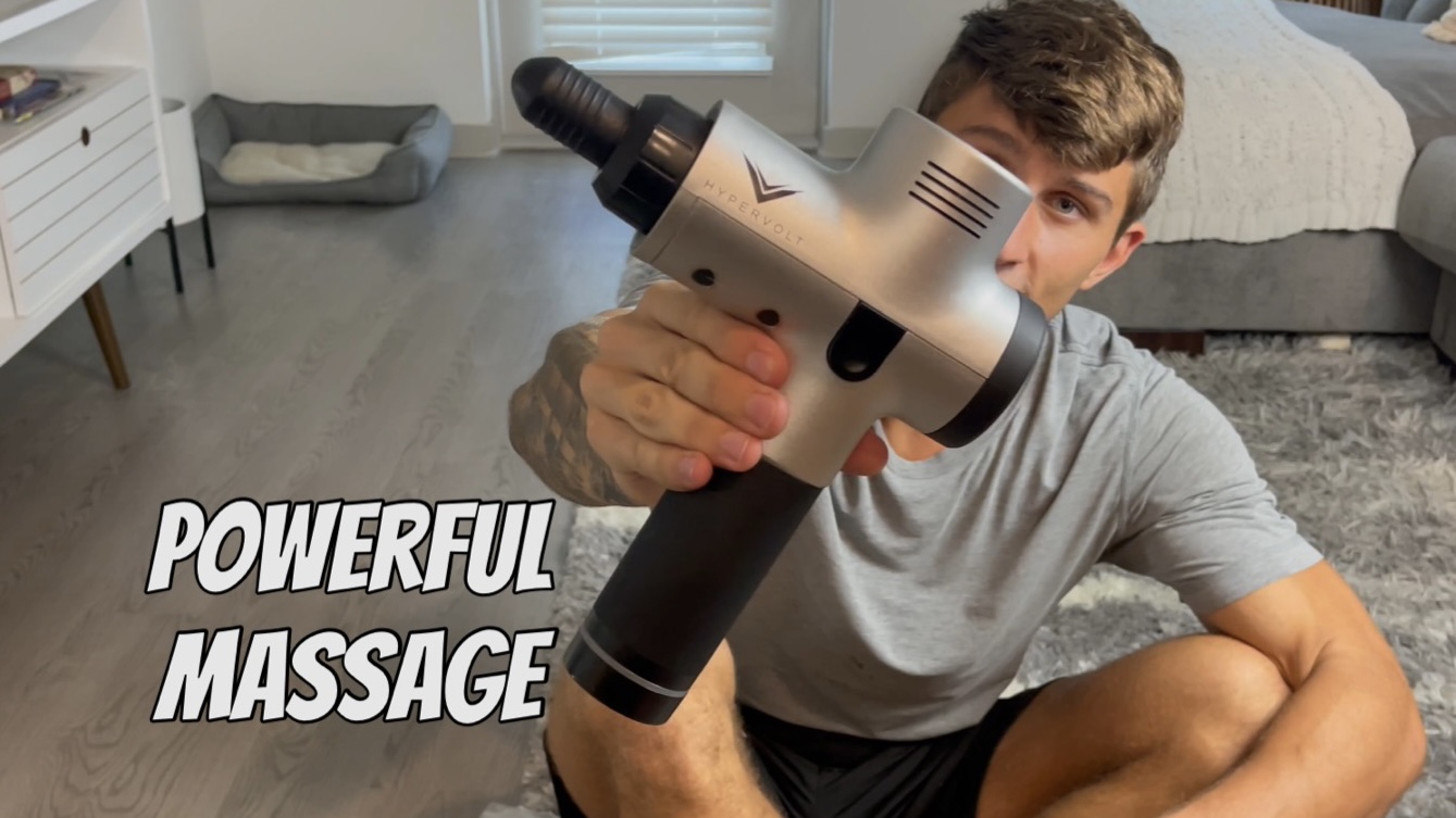 Watch Hypervolt massage gun review! on Amazon Live