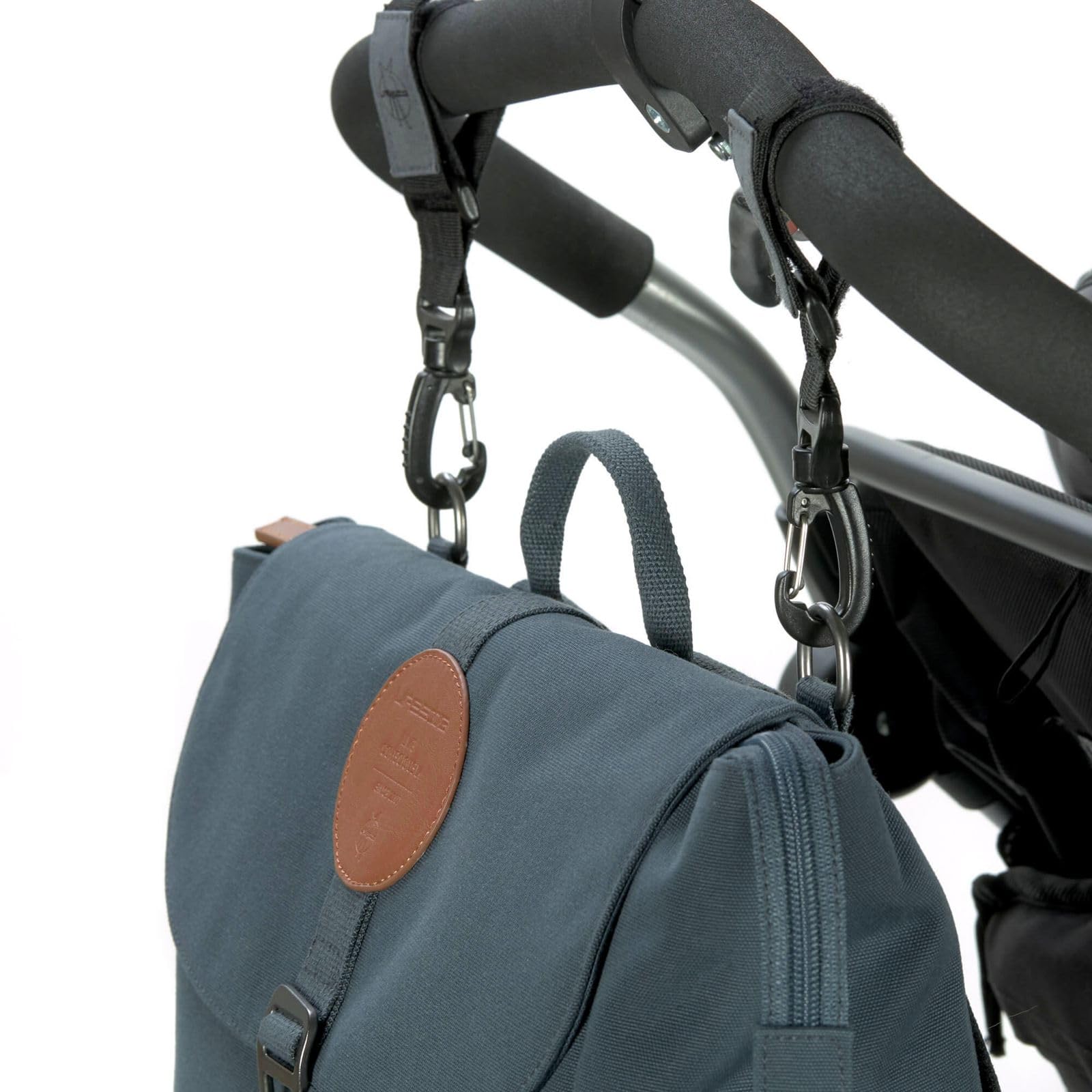 LÄSSIG Baby Wickelrucksack Wickeltasche Babytasche stylische Tasche inkl. Wickelzubehör/Backpack Adventure, Petrol
