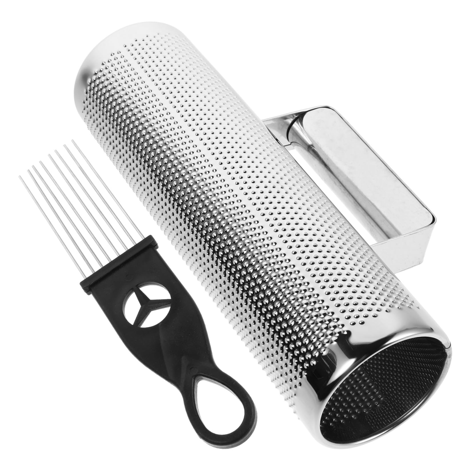 Toddmomy Beginner to Pro Stainless Steel Scraper Set Handheld Percussion Instrument for Music Education Practice