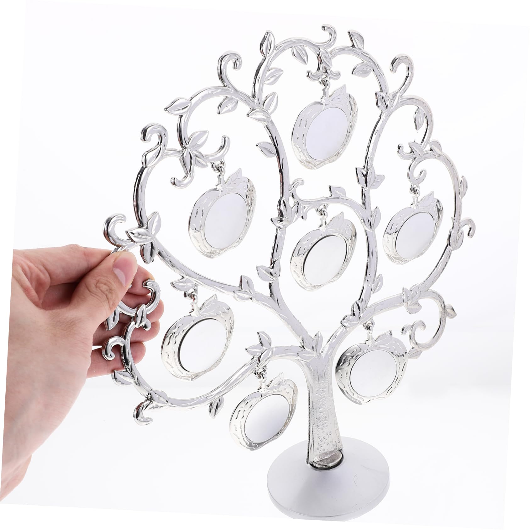 Ciieeo Cornice a Decorativa Albero Forma Foto Metallo