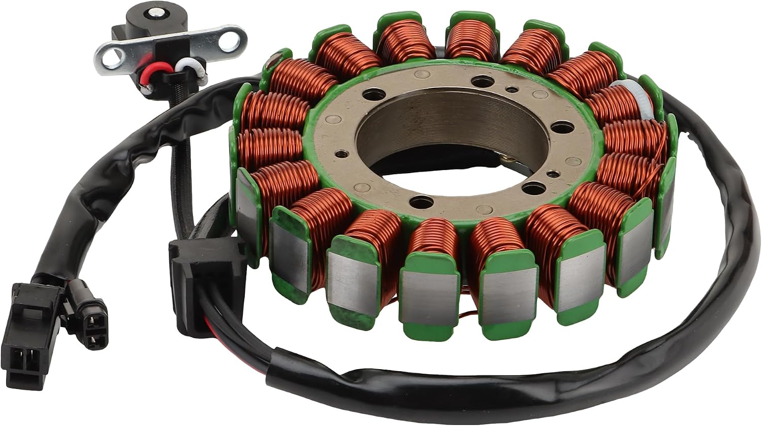WOOSTAR 18 Coil 5 Wire Magneto Stator Replacement for Wildcat 4 4x x 1000 GT Limited EPS ATV 4 Wheeler Quad UTV OEM 0802-072 0802-064