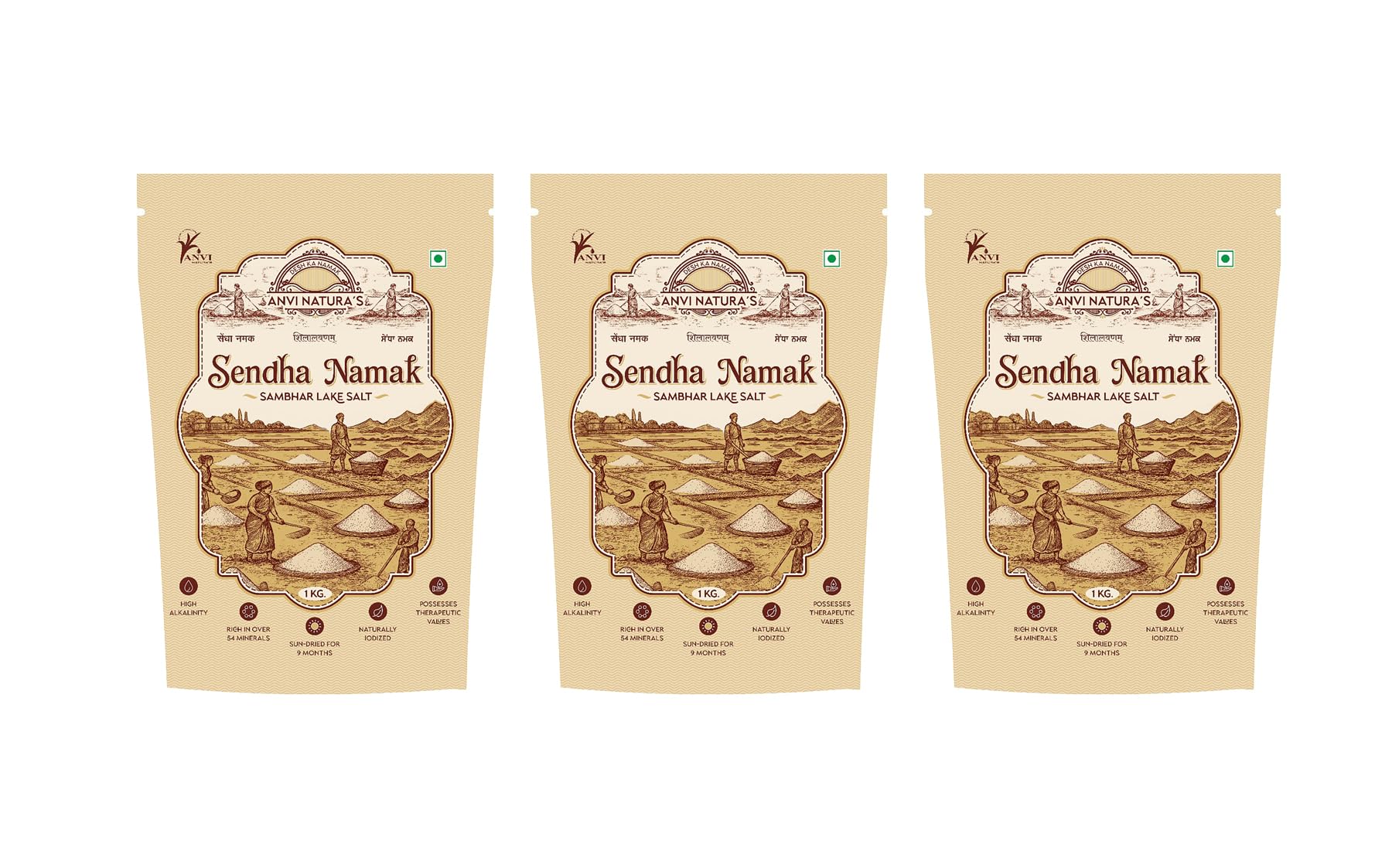 Pack of 3