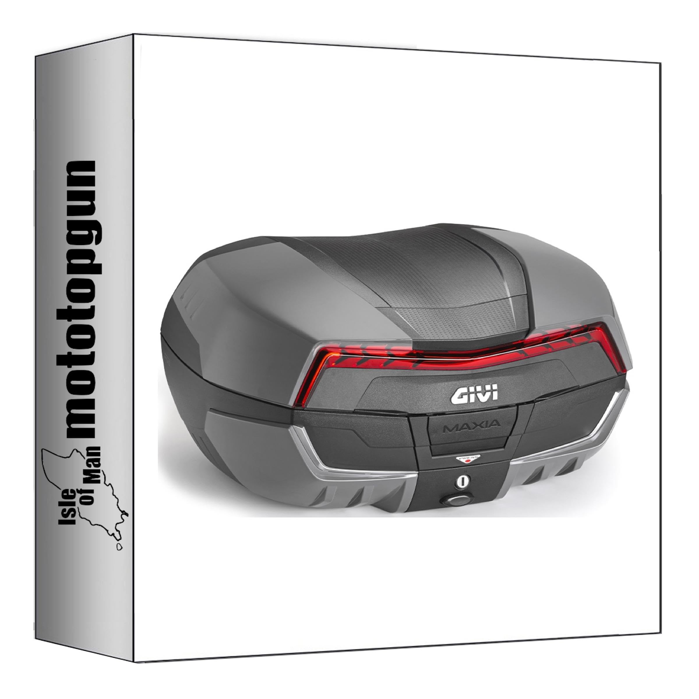 Givi top case v58nng maxia 5 58 lt résout le manque de place sur Yamaha FZS 1000 Fazer 01-02