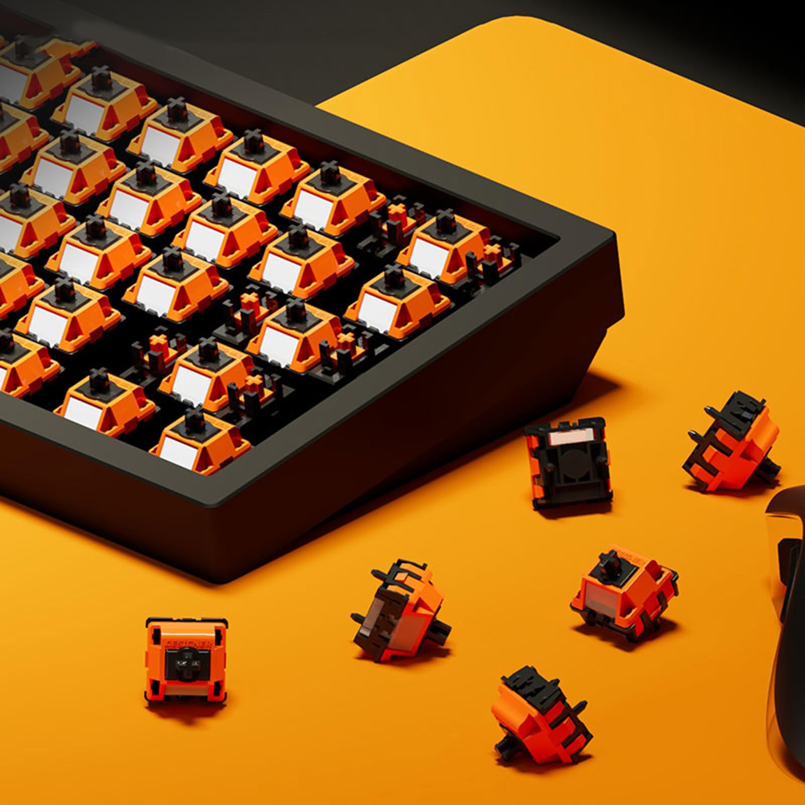 Mecanismo de transmisión HE de reducción de ruido para múltiples periféricos de computadora, modulares, ejes
