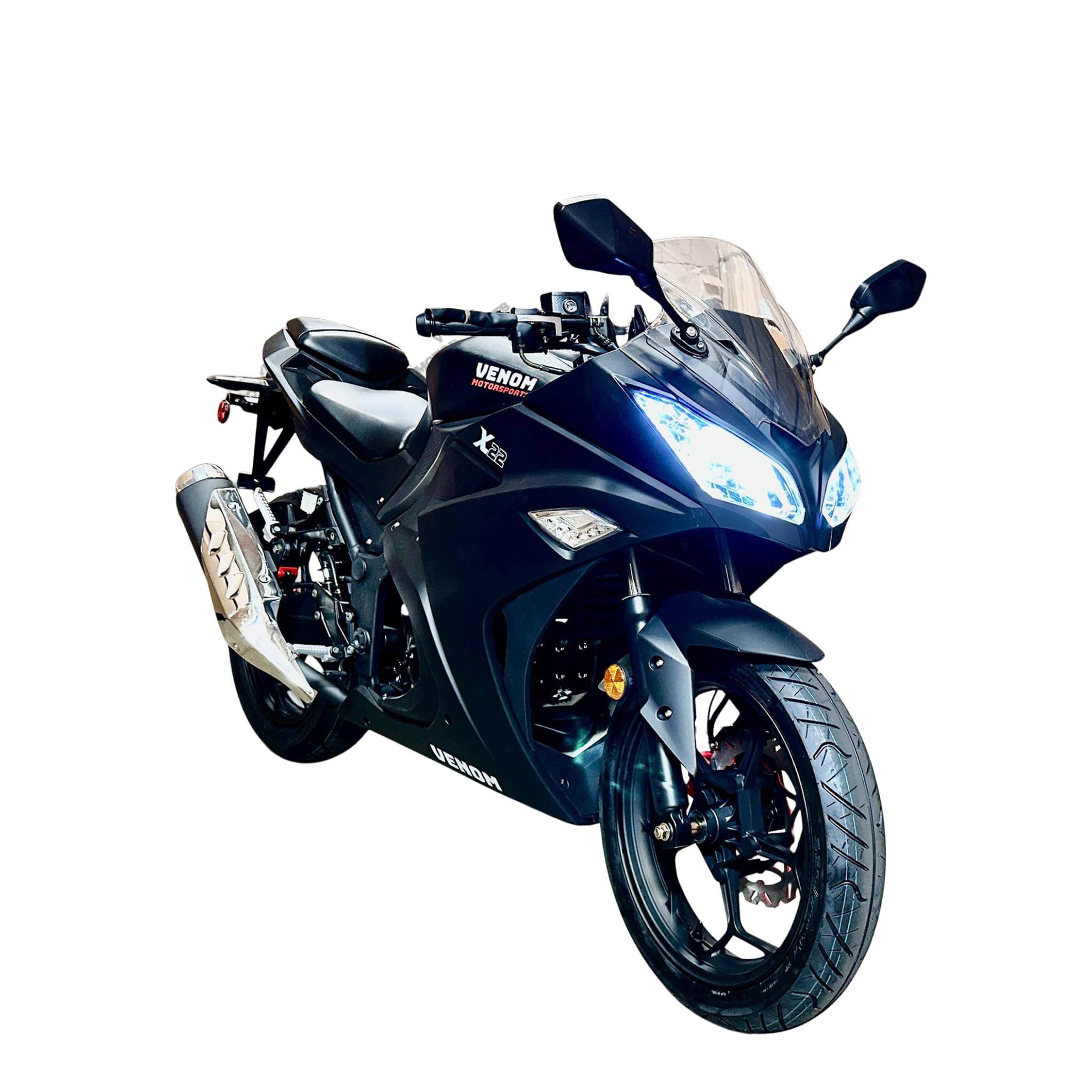 Amazon.com: 125CC NINJA VENOM X22 MOTORCYCLE 4-SPEED, 4-STROKE