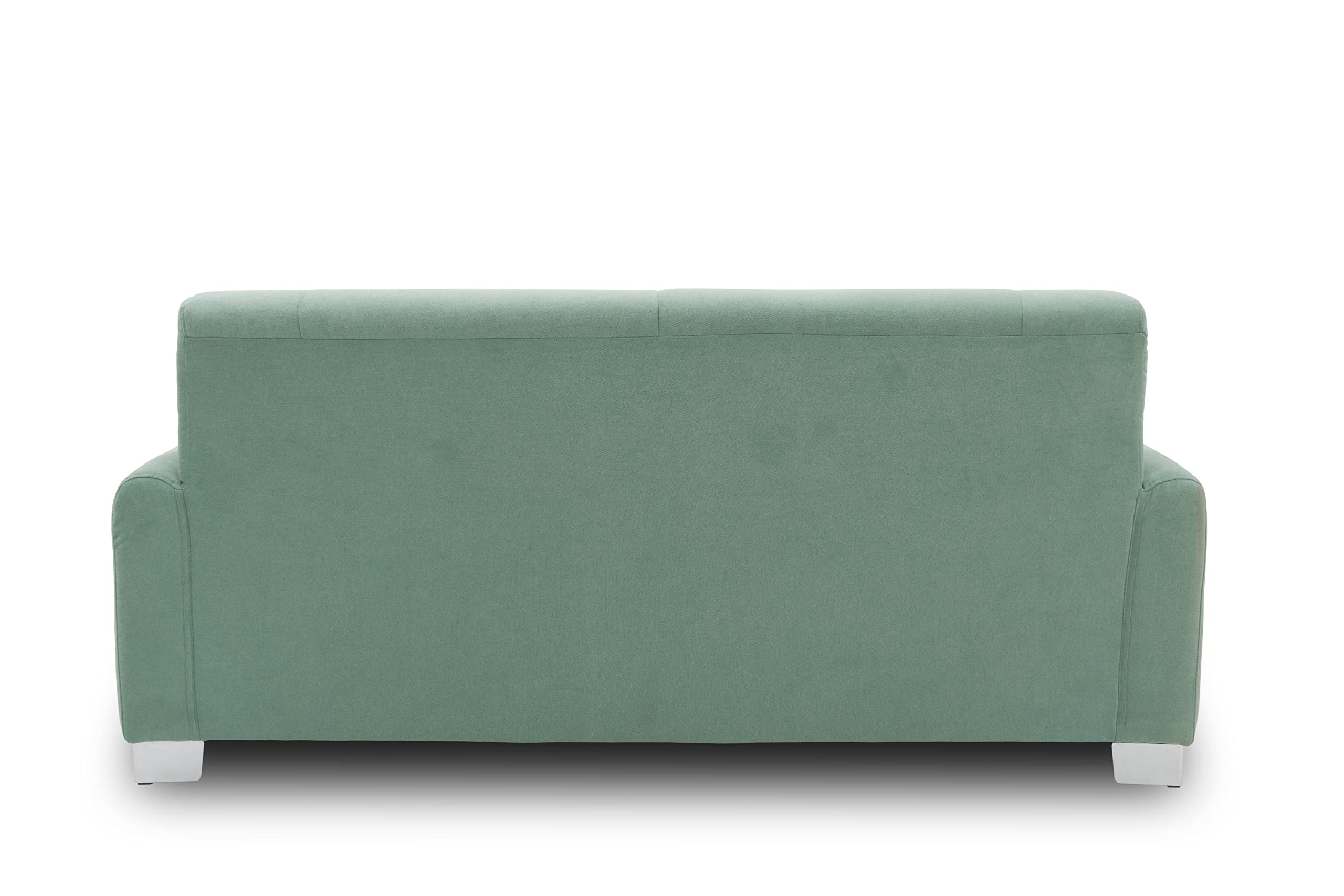 DOMO. collection Sofa Alisson, 2er Couch, 2-Sitzer, 2er Garnitur, Polstergarnitur 164 x 83 x 75 cm (BxTxH), in grün