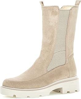 Mujer Botines, señora Botas Chelsea,Plantilla Desmontable