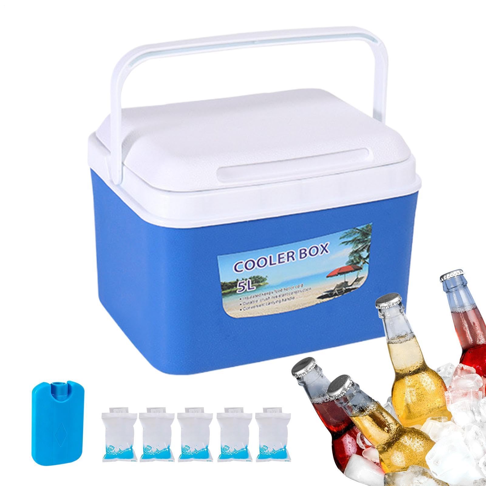 Glacière de camping hermétique et réutilisable pour repas et boissons - 8