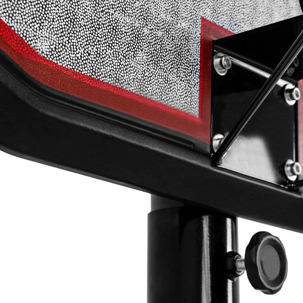 Deuba® Canasta Baloncesto con Soporte Altura Ajustable 205-305cm Base 70Kg Ruedas Niños Adultos