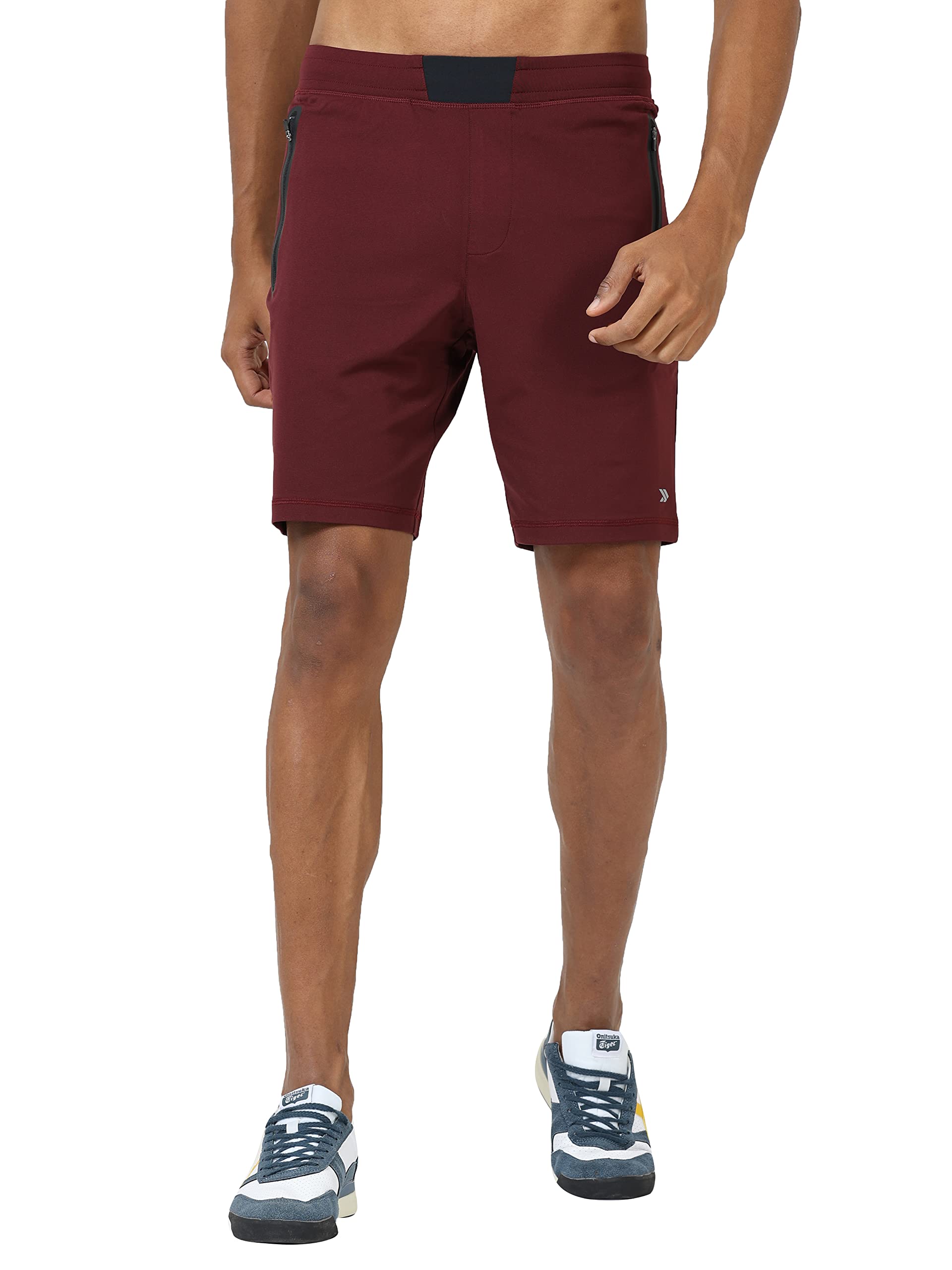 Men's Wrinkle Free Training Shorts – Stay Cool, Comfortable, and Stylish with Breathable, Stretchable, Quick-Dry Sports Shorts Perfect for Gym, Running, Workouts with Zipper Pockets.-picture-10