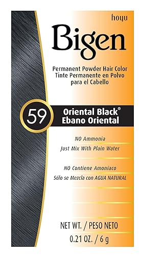 #59 Oriental Black Bigen - Polvo permanente - Paquete de 3