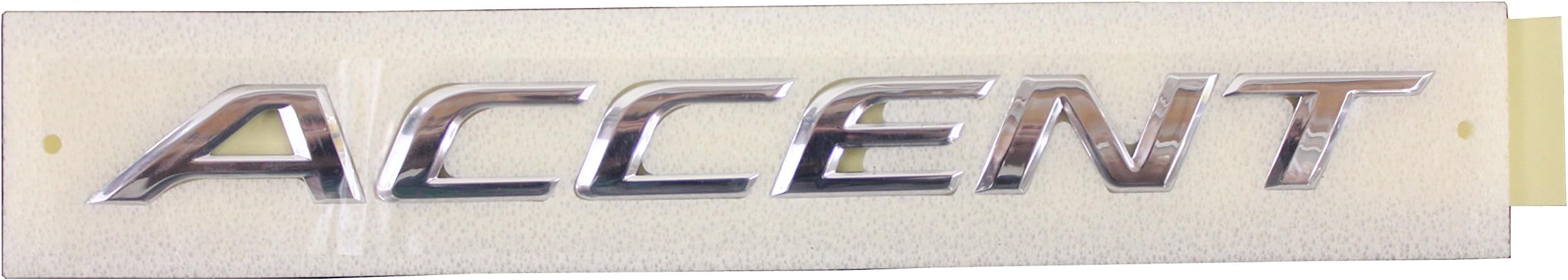 Genuine Hyundai 86311-1R000 'Accent' Emblem, Regular