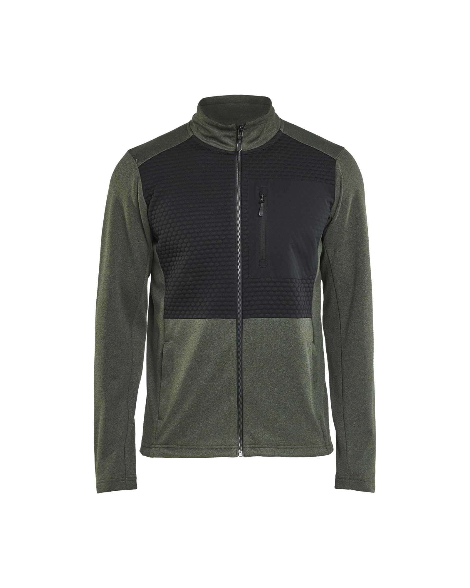 Sweat de travail robuste Blaklader bicolore chaud avec zip taille S