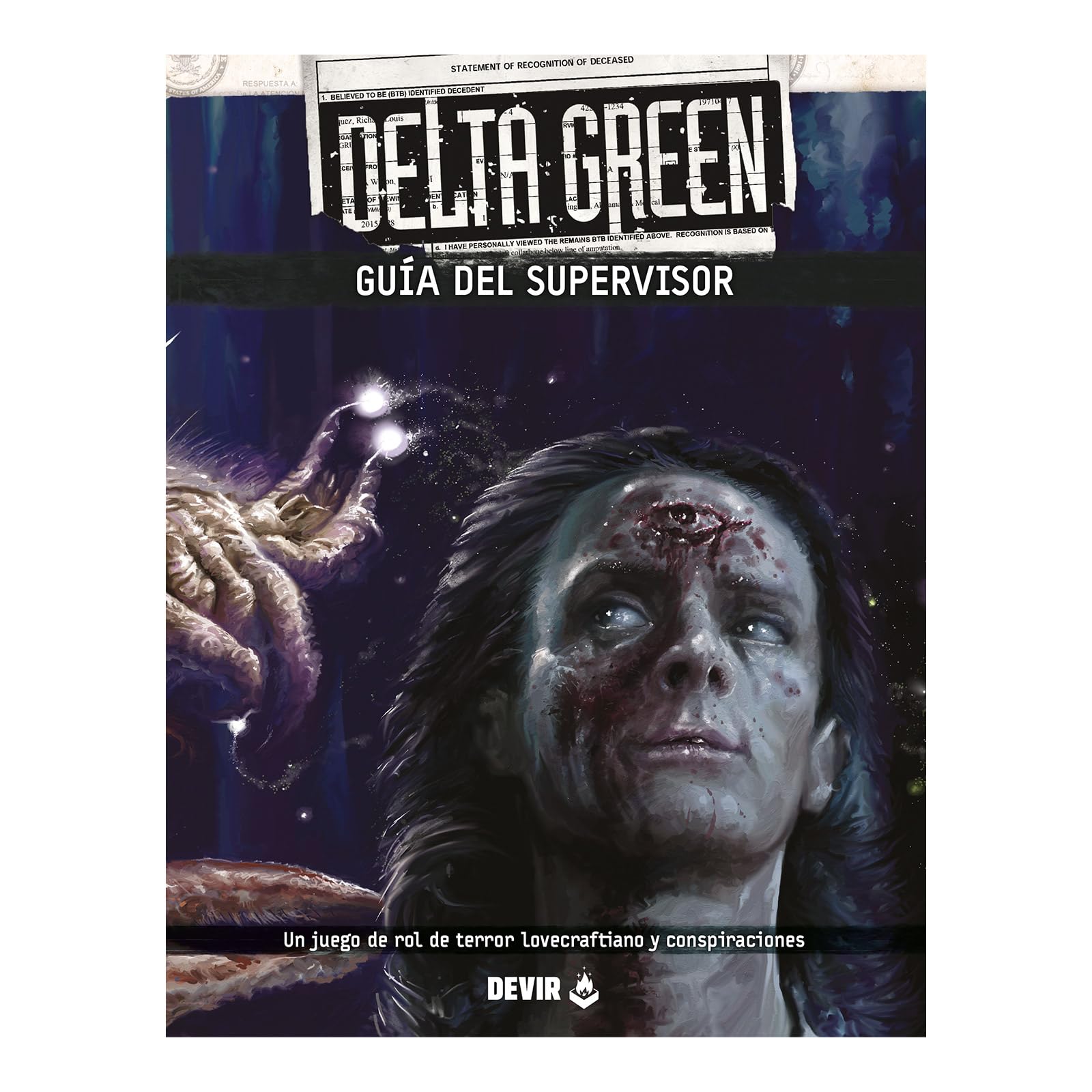 Devir – Delta Green: Guía del Supervisor | Juego de Rol de Terror e Investigación | Manual para el Director de Juego | Ambientación Lovecraftiana y Conspiraciones Secretas (DESUPERVISOR)