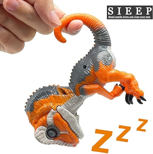 Miniatura 6 de Ulinca Dinosaurios para niños - Untamed T-Rex - Mini dinosaurio coleccionable interactivo para niñas - Ironjaw