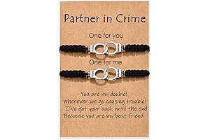 Partners in Crime Bracelets Set for Best Friends