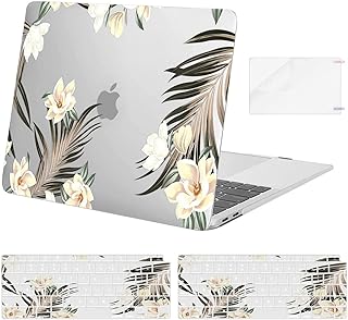 MOSISO Compatible with MacBook Air 13 inch Case 2022 2021 2020 2019 2018 A2337 M1 A2179 A1932 Retina Display with Touch I...