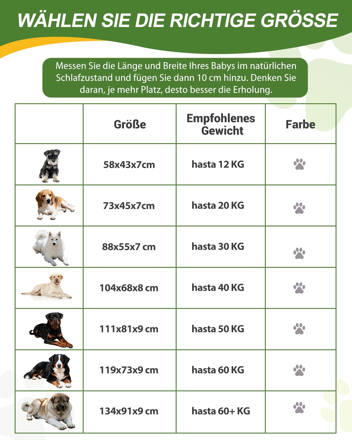 Orthopädisches Hundebett Grosse Hunde 104x68cm,Abnehmbare Wassericht Kunstleder-Hülle Hundekissen Hundematratze für große Hunde,Komfortable & Kühlende Für Innen- Und Außenbereich,Grau