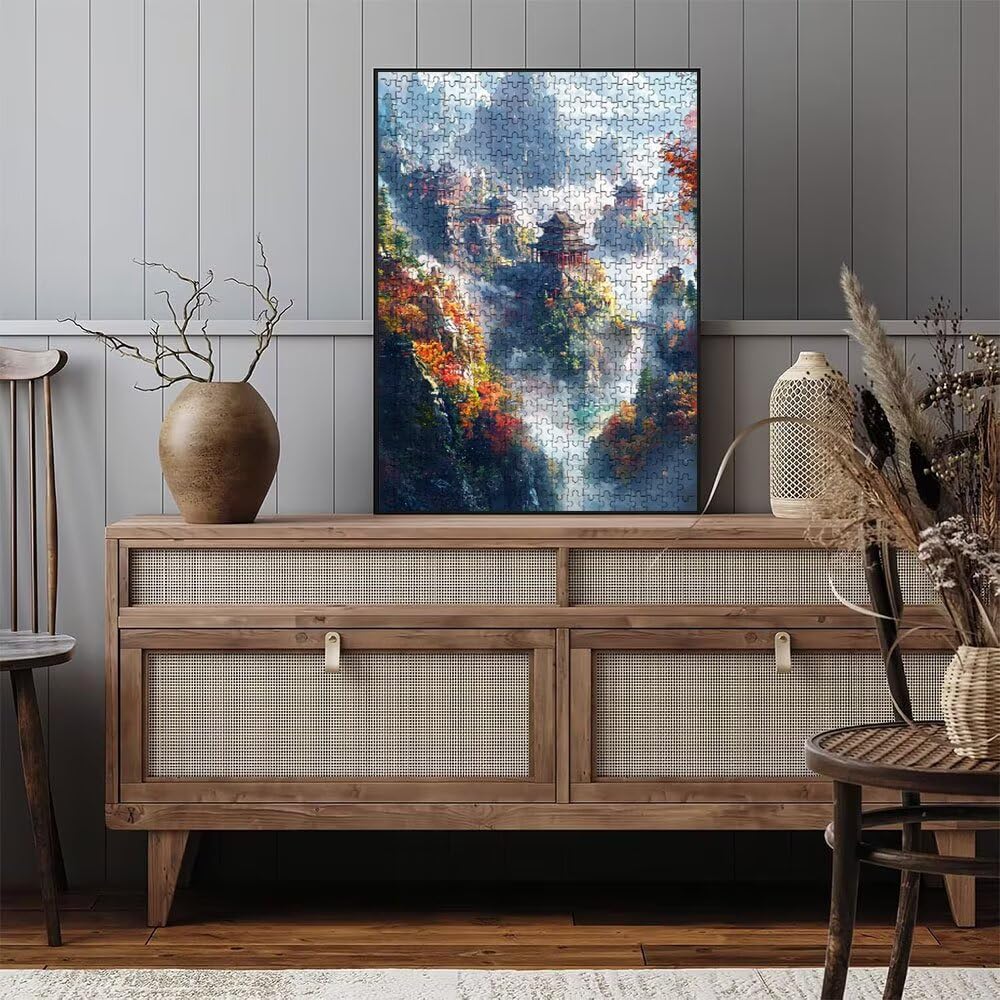 Puzzle 5000 Pezzi, Foresta Del Paese Delle Meraviglie 3D Puzzle per Adulti Impegnativo, Educa Puzzles Artistico, Divertente E Stimolante Puzzles Decorativo per La Famiglia DX0YL6-918