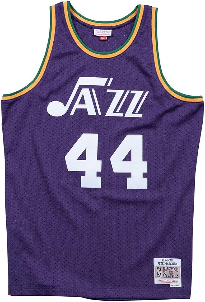 Mitchell&Ness NBA JAZZ ピートマラビッチ 56 Amazon.com: Mitchell & Ness Pistol Pete Maravich Utah Jazz