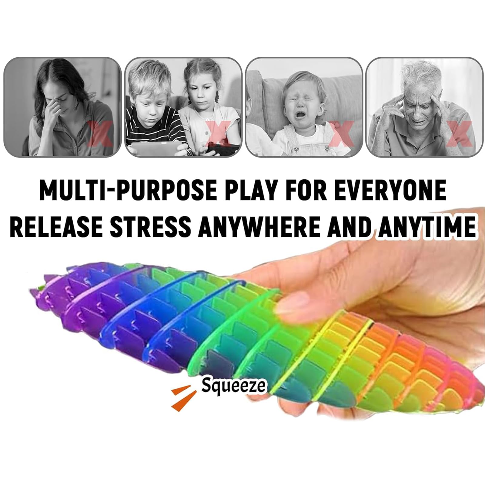 Objet Anti Stress POSMIA Lot De 32 Jouets Sensoriels Pour Enfants