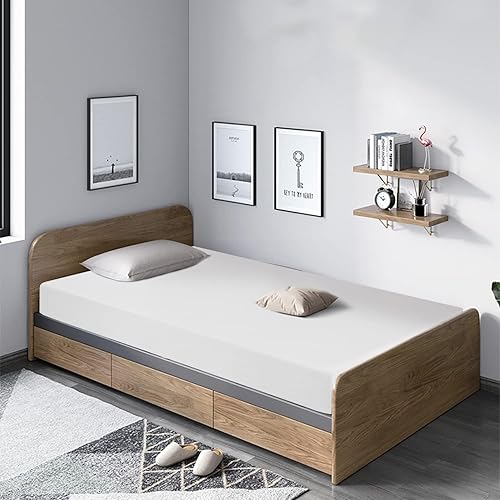 Miniatura 7 de Colchón tamaño individual, 5681012 pulgadas, colchón de espuma viscoelástica de firmeza media para un sueño fresco y alivio de presión, colchón de