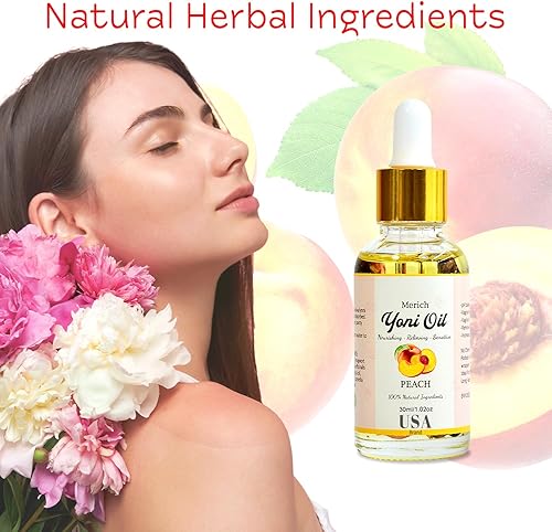 Miniatura 5 de MERICH Aceite de yoni natural Aceite de desintoxicación de yoni femenino Hidratante vaginal naturalmente perfumado Restaura el equilibrio
