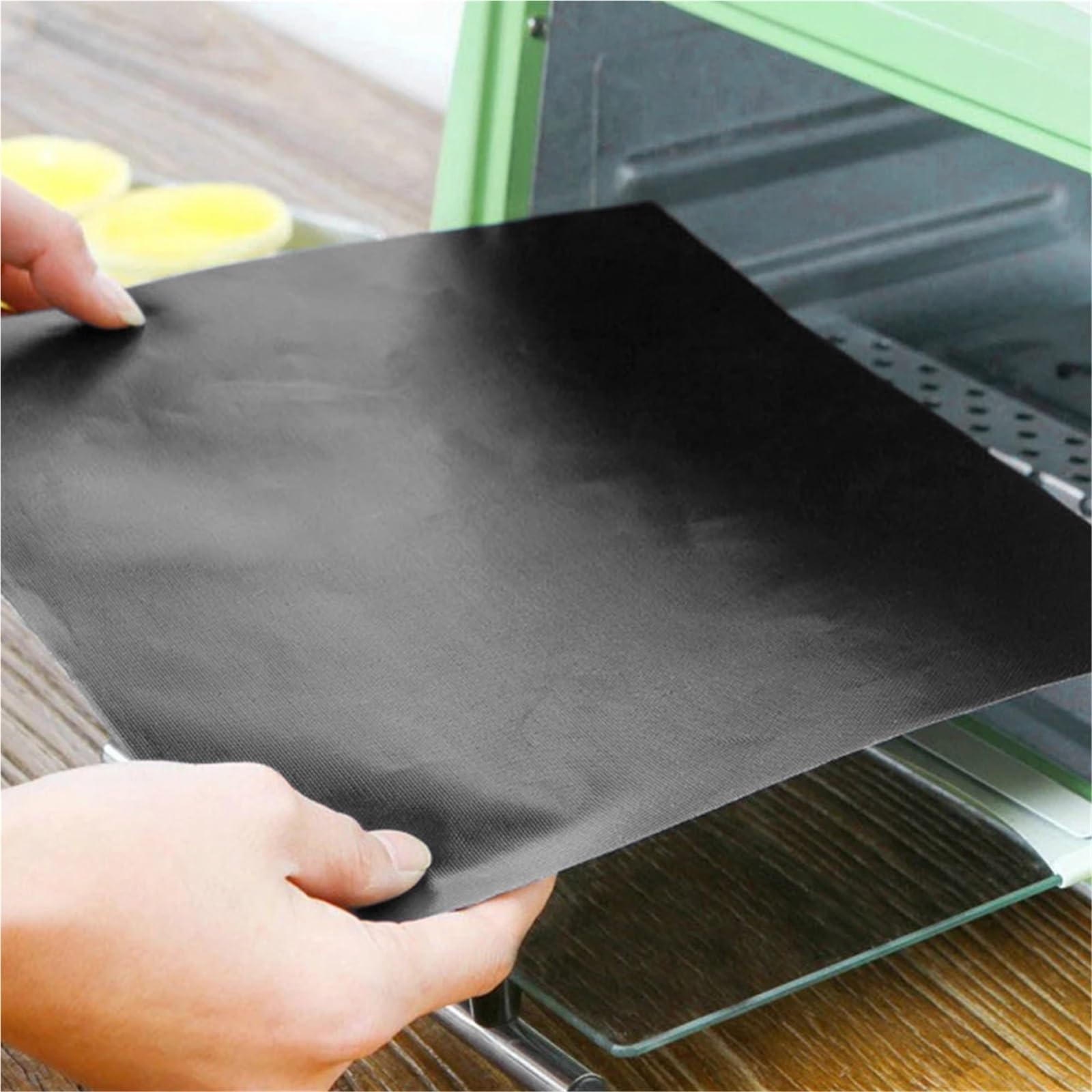 Ofenmatte 8-15 Stück Antihaft-Grillmatten/Backmatten, leicht zu reinigende Küchenhelfer(10PCS 33X40cm)