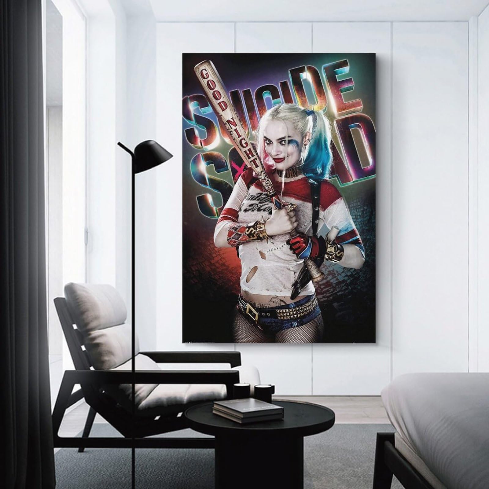 Amazon.co.jp: ハーレイ・クイン 美しい画像ポスター アートパネル
