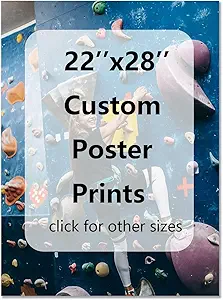 GZZFXXD Personalized Custom 22''x28'' Canvas Prints with Your Photo/your Image Large Wallart Wall Decor for Bedroom Dining room Living room Children's room