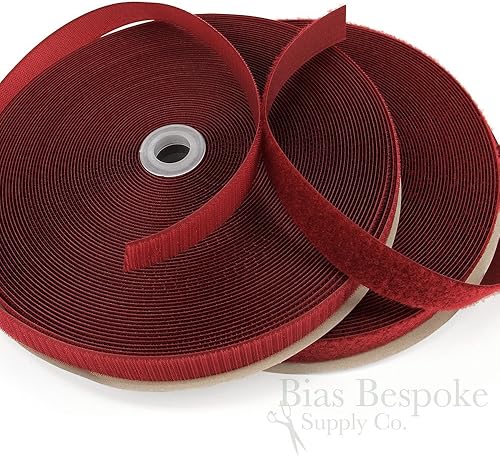 Miniatura 6 de Rollos de cinta de fijación con gancho y bucle para coser de 58 pulgadas de ancho, color verde césped Astro (neón)