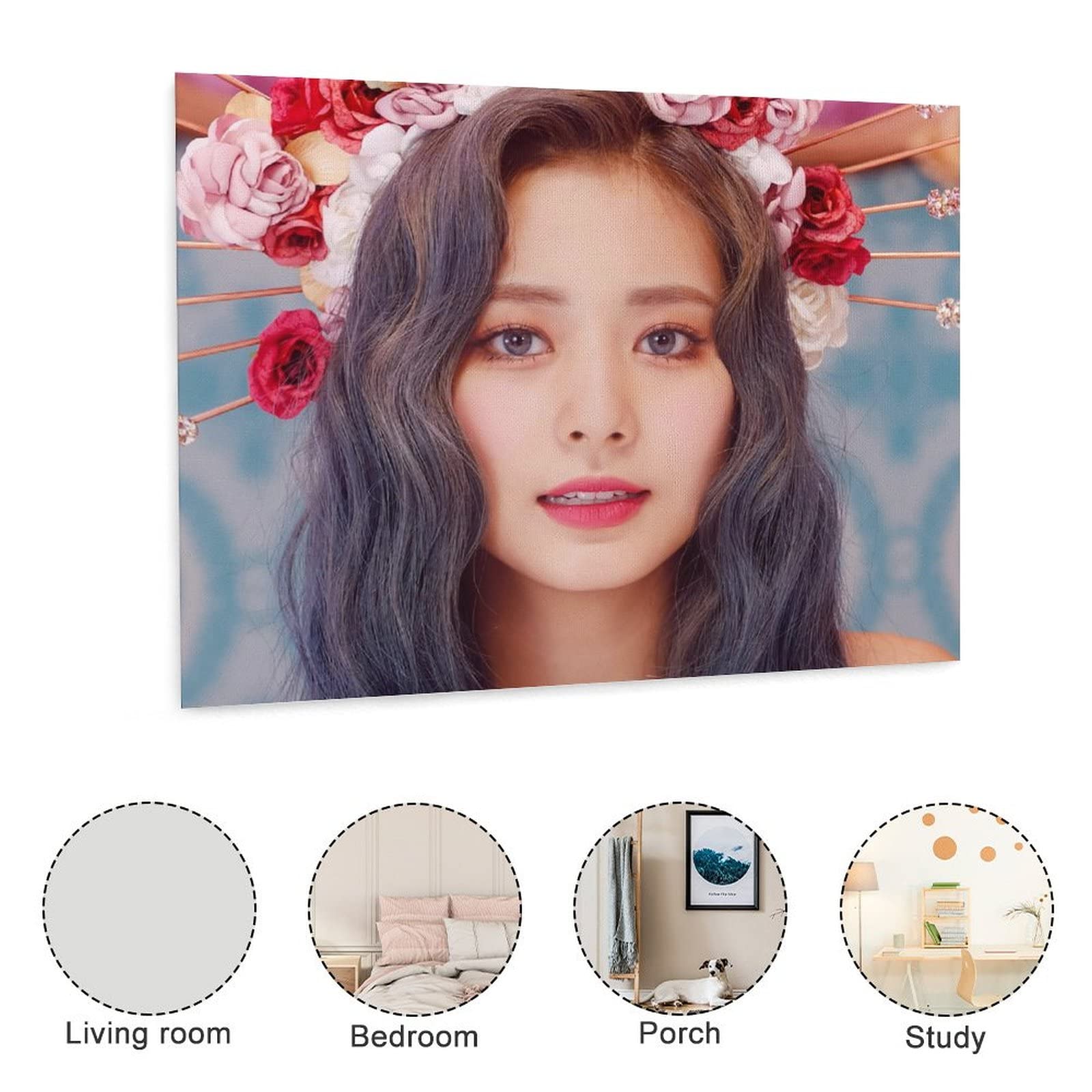 Amazon.co.jp: TWICE ツウィ 挂画 アートパネル アートポスター 絵画