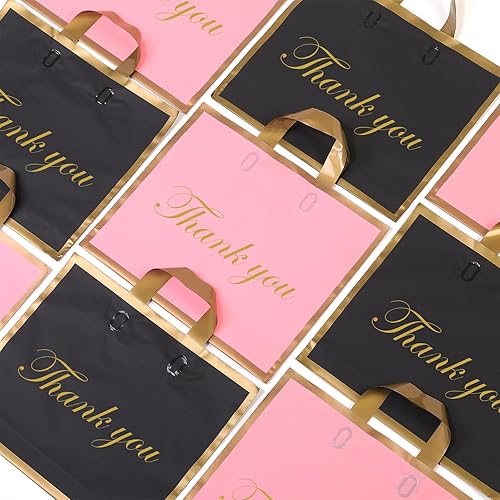 Miniatura 4 de Bolsas de agradecimiento Bolsas de compras, Negro -