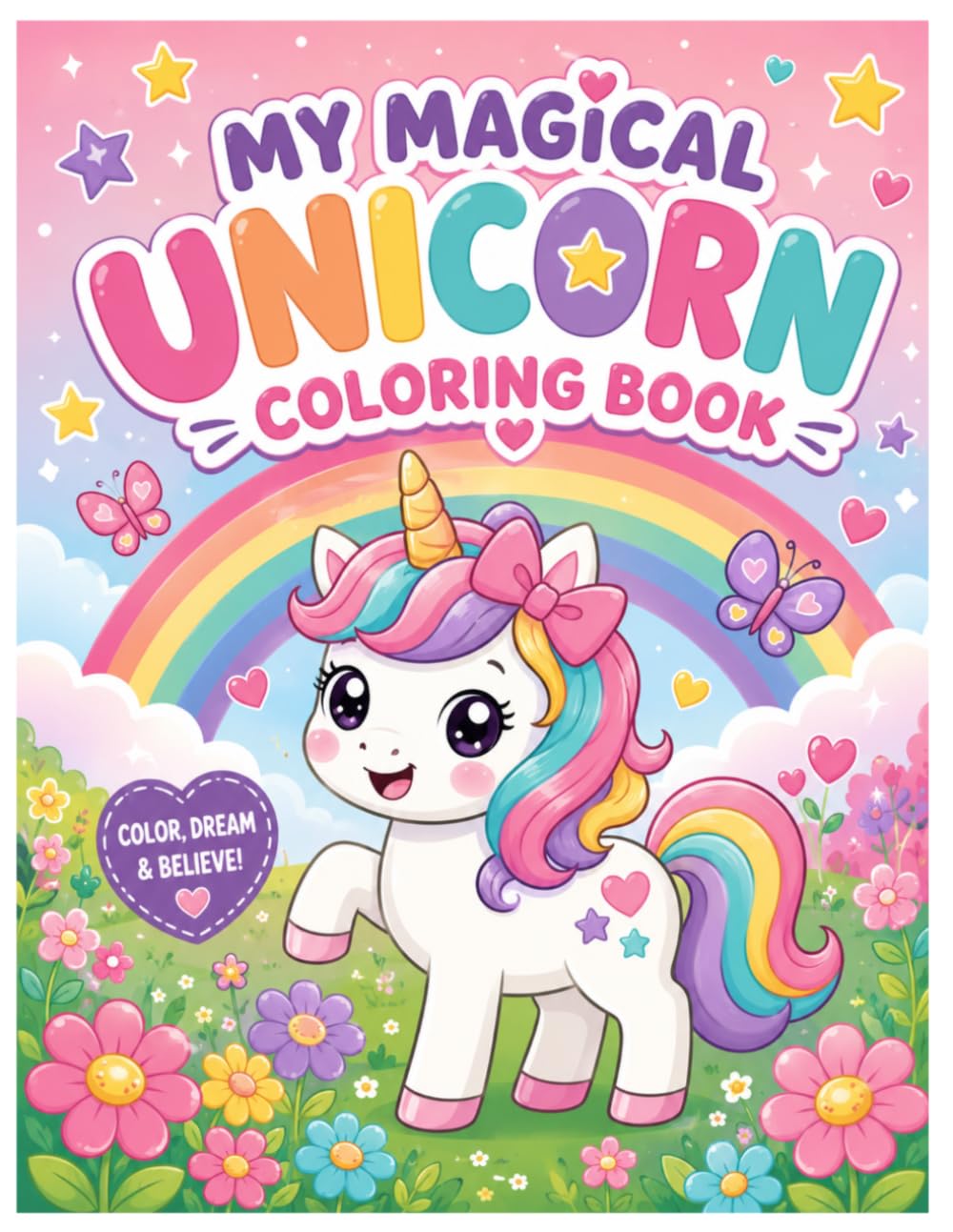 MY MAGICAL UNICORN COLORING BOOK
