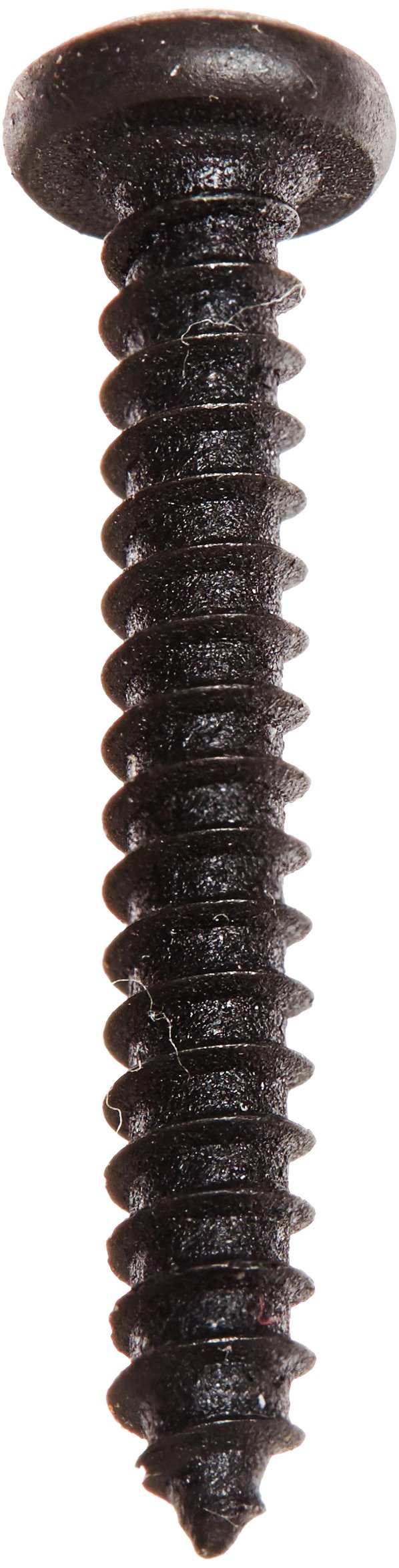Steel Sheet Metal Screw Black Hex Head Phillips #10-12 Thread 1/2in - 4 Pieces
