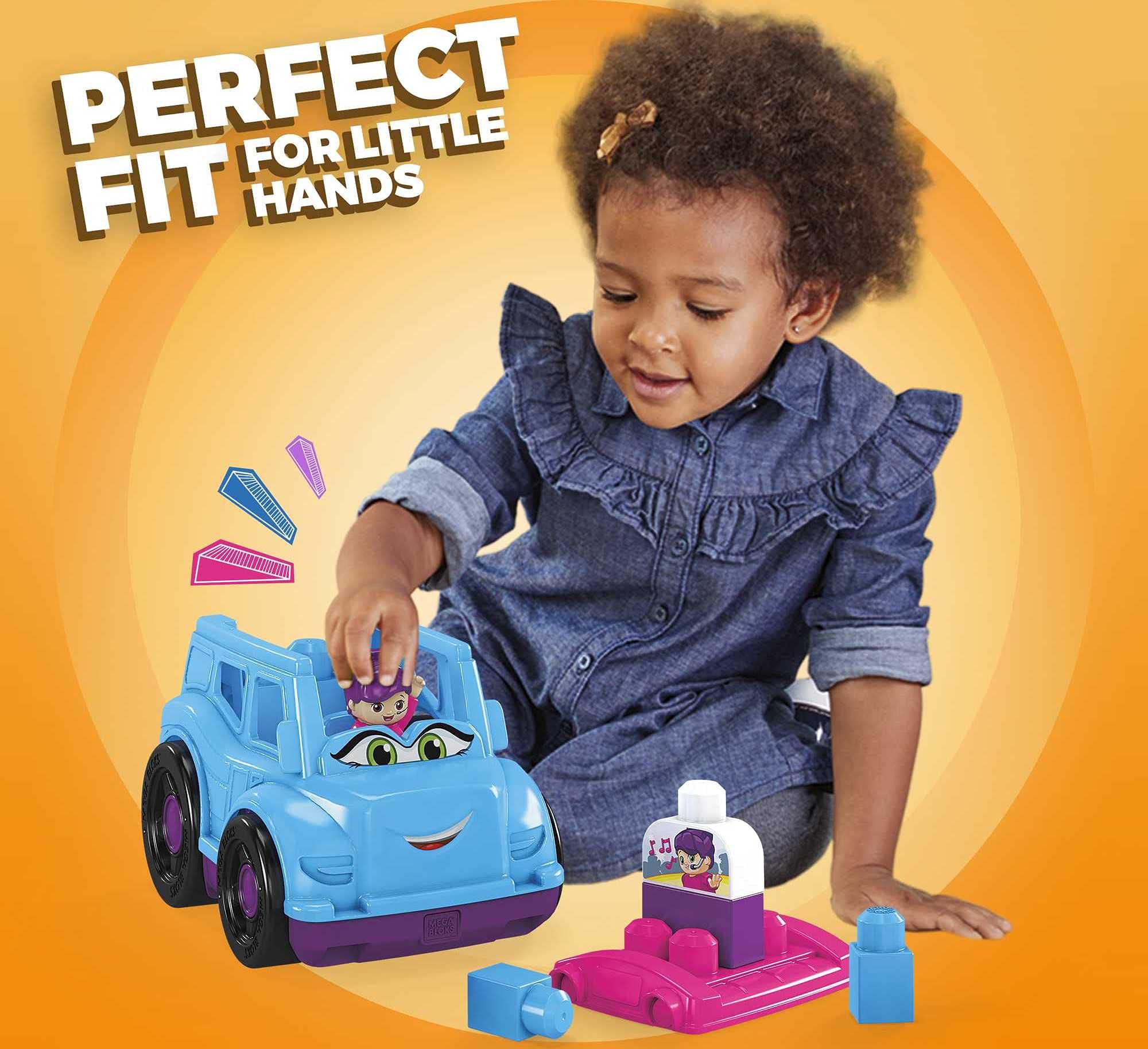 メガブロック ティナ ツアー バス Amazon.com: Mega Bloks First Builders Tina Tour Bus with Big