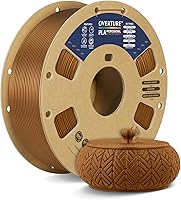 Vista 57 de Overture PLA Plus (PLA+) Filamento de 1/16 pulgadas, dureza mejorada con rollo PLA, con superficie de construcción 3D de 7.87 × 7.87 pulgadas, PLA