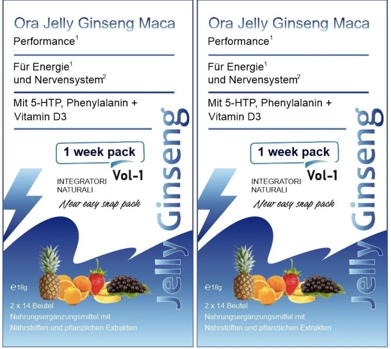 Oral Jelly Ginseng 100 14 sticks Performance - 2