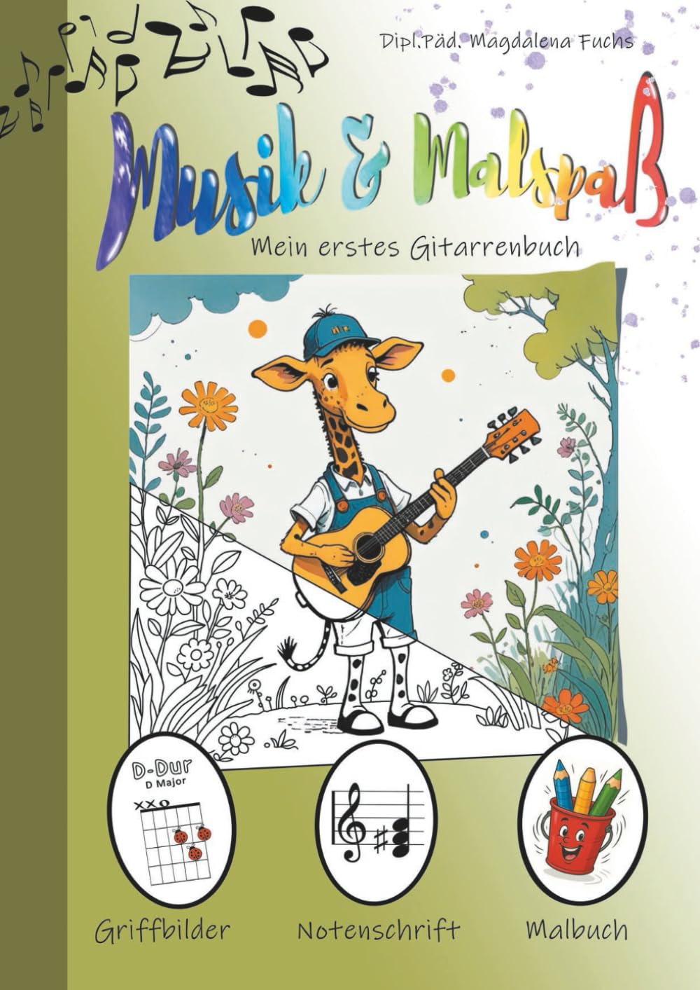 Musik & Malspaß: Mein erstes Gitarrenbuch