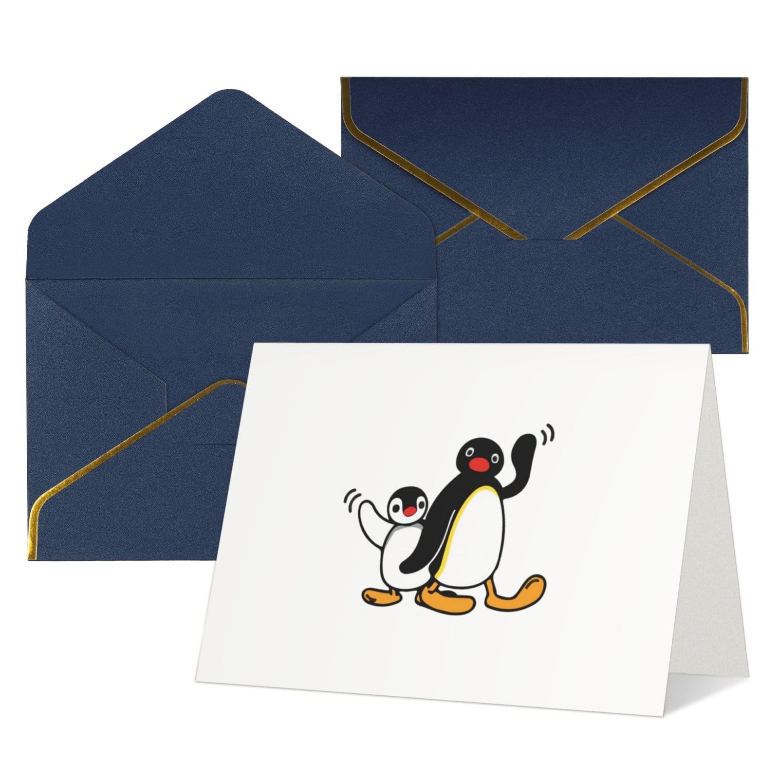 Amazon | グリーティングカード ピングー キャラクター ペンギン