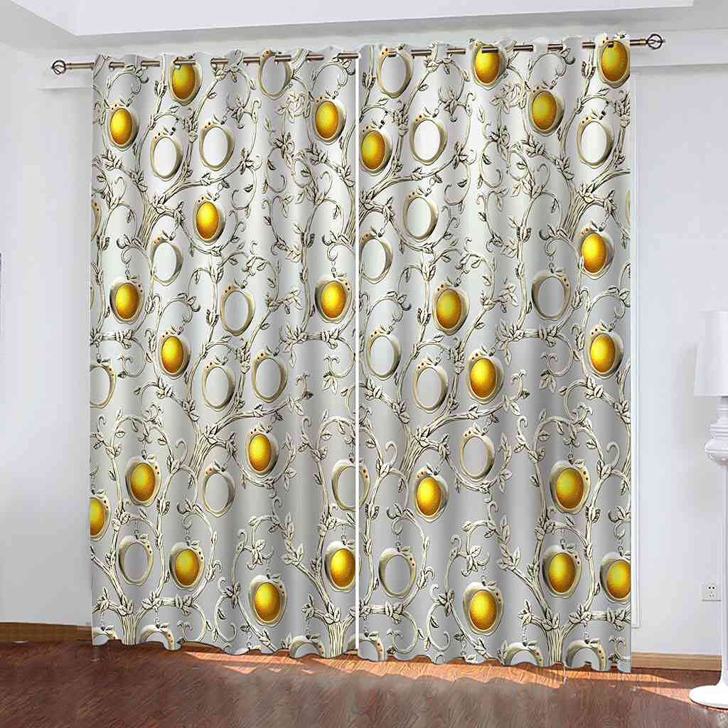 Rideaux occultants isolant thermique tissu lourd décoration de fenêtre 200x214 cm