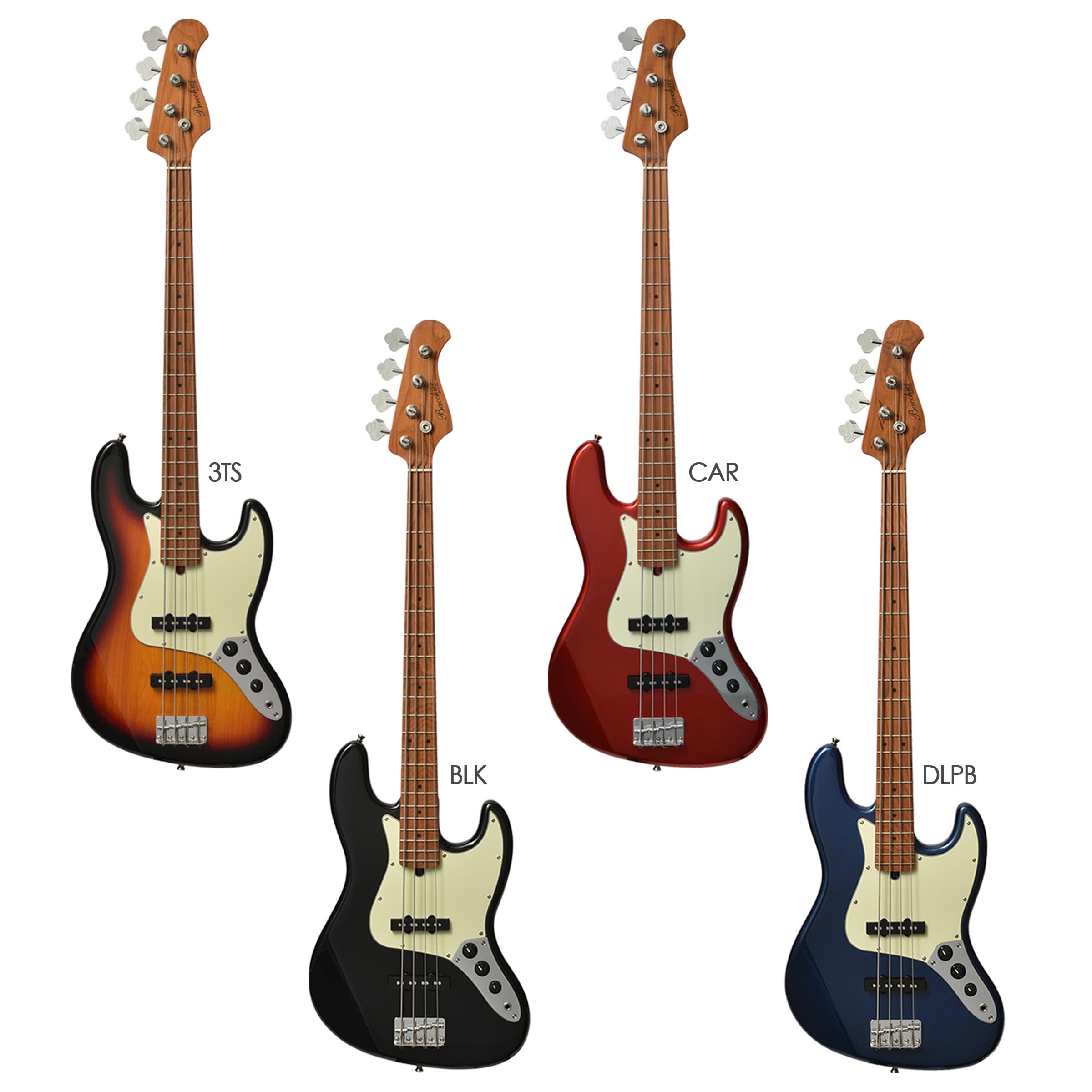 Amazon | Bacchus BJB-1-RSM/M ベース 初心者12点セット 【Fender 