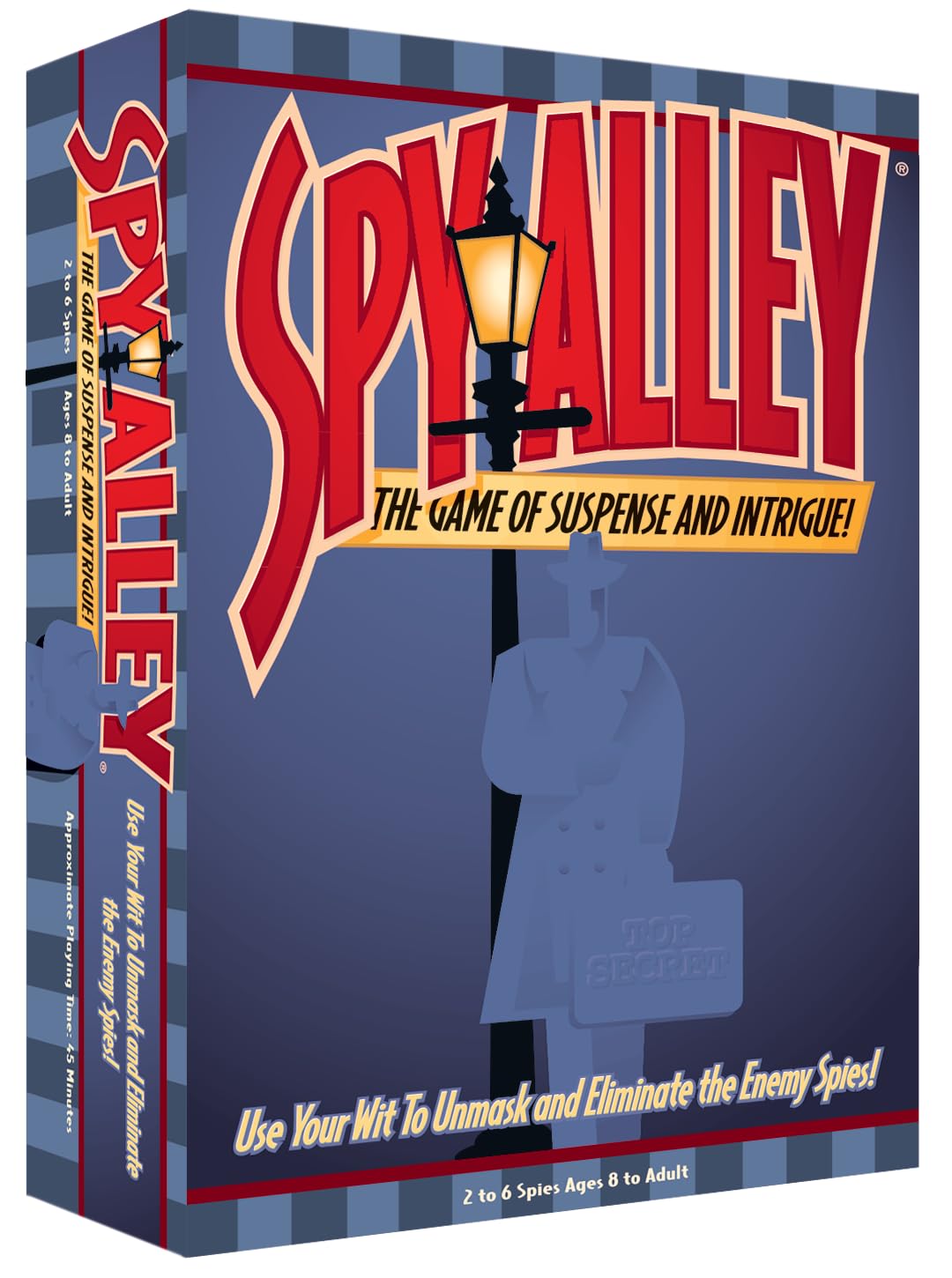 Spy Alley - Mensa Award-Winning Family Board Game - Trusted for 30+ Years - High Replayability & Fun for All Ages