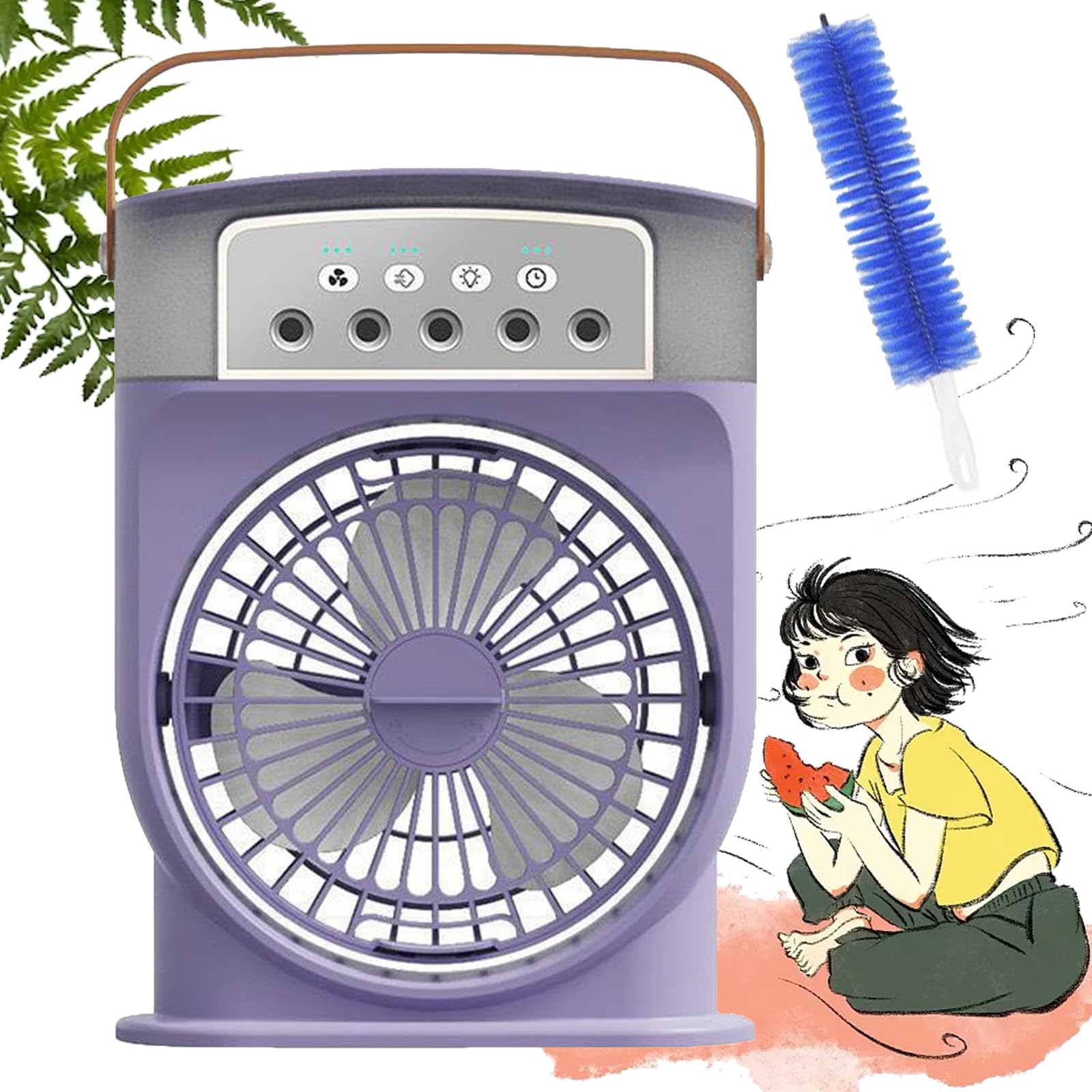 Polarlux Air Conditioner, Polarlux Portable Air Conditioner, Polarlux Air Cooler Fan, Polar Lux Air Conditioner, Experience Cool, Refreshing Comfort with Polarlux Air Cooler (Purple)