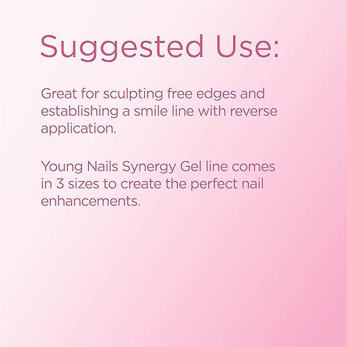Miniatura 4 de Young Nails Synergy Sculptor Gel - Easy to Use Technologically Advanced Chain Entanglement. Build, Conceal, Sculpt, & Gloss - Available in 15 gram,