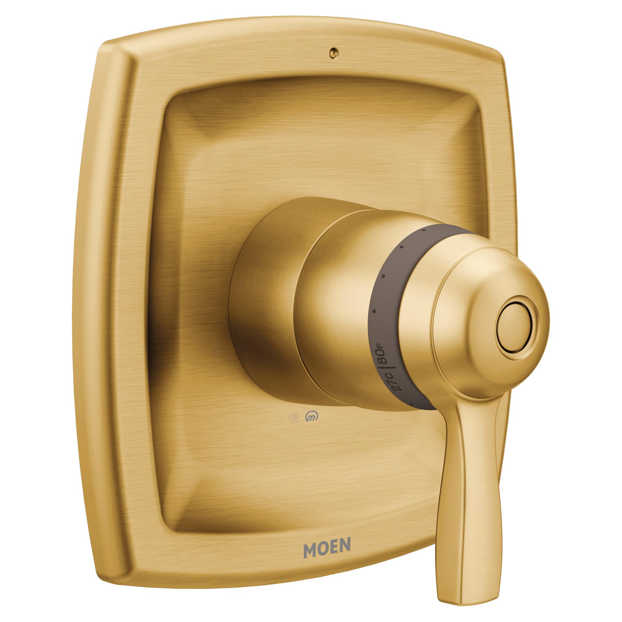 Douche Moen T4691BG Voss solution anti-calcaire et mitigeur précis en or brossé