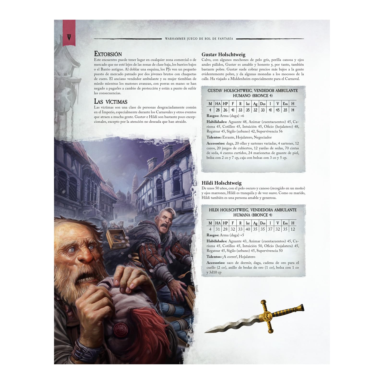 Devir - Warhammer, El Poder tras el Trono, Juego de rol de Fantasia (WFPOTROAV)