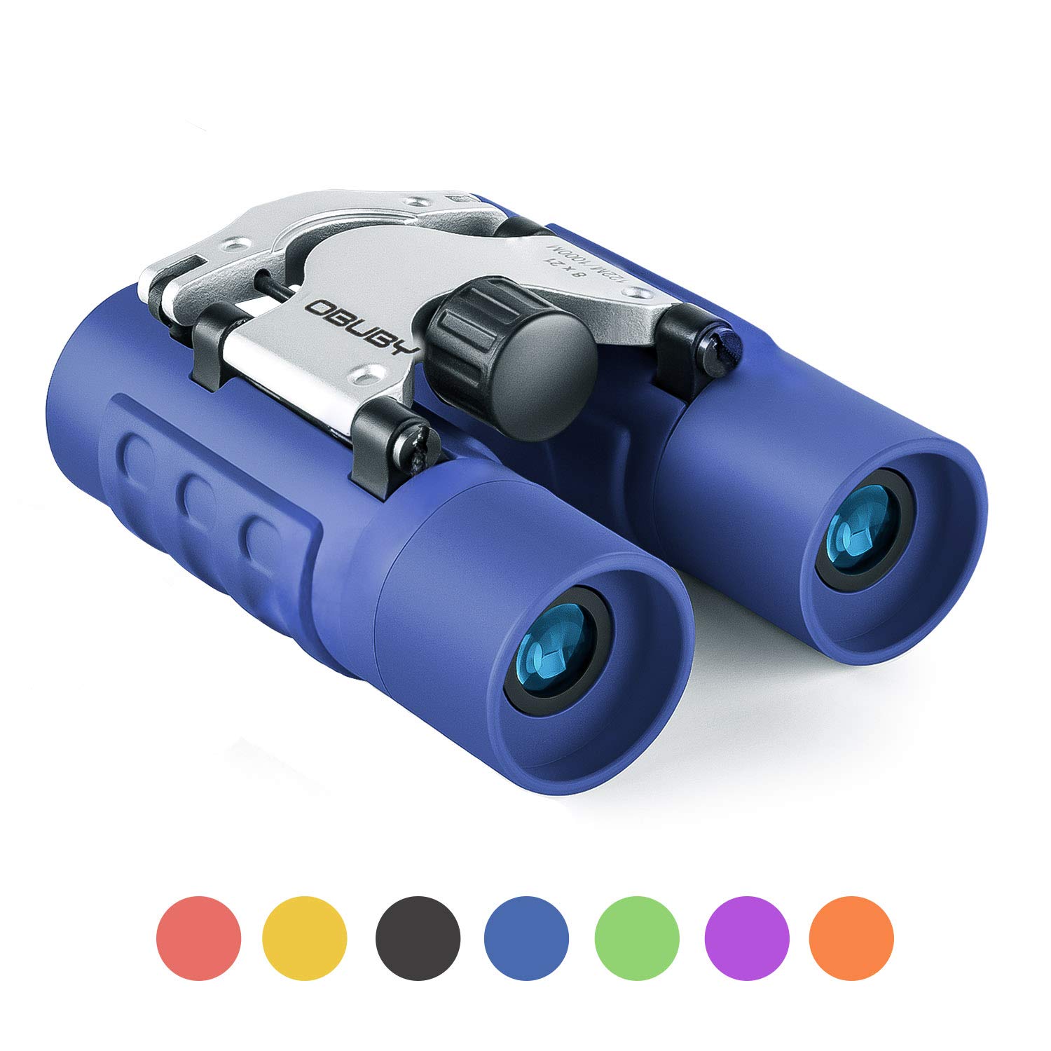 Binoculars for Kids Best Gifts for 3-12 Years Boys Girls 8x21 High-Resolution Real Optics Mini Compact Binocular Toys Shockproof Folding Small Telescope for Bird Watching,Travel, Camping