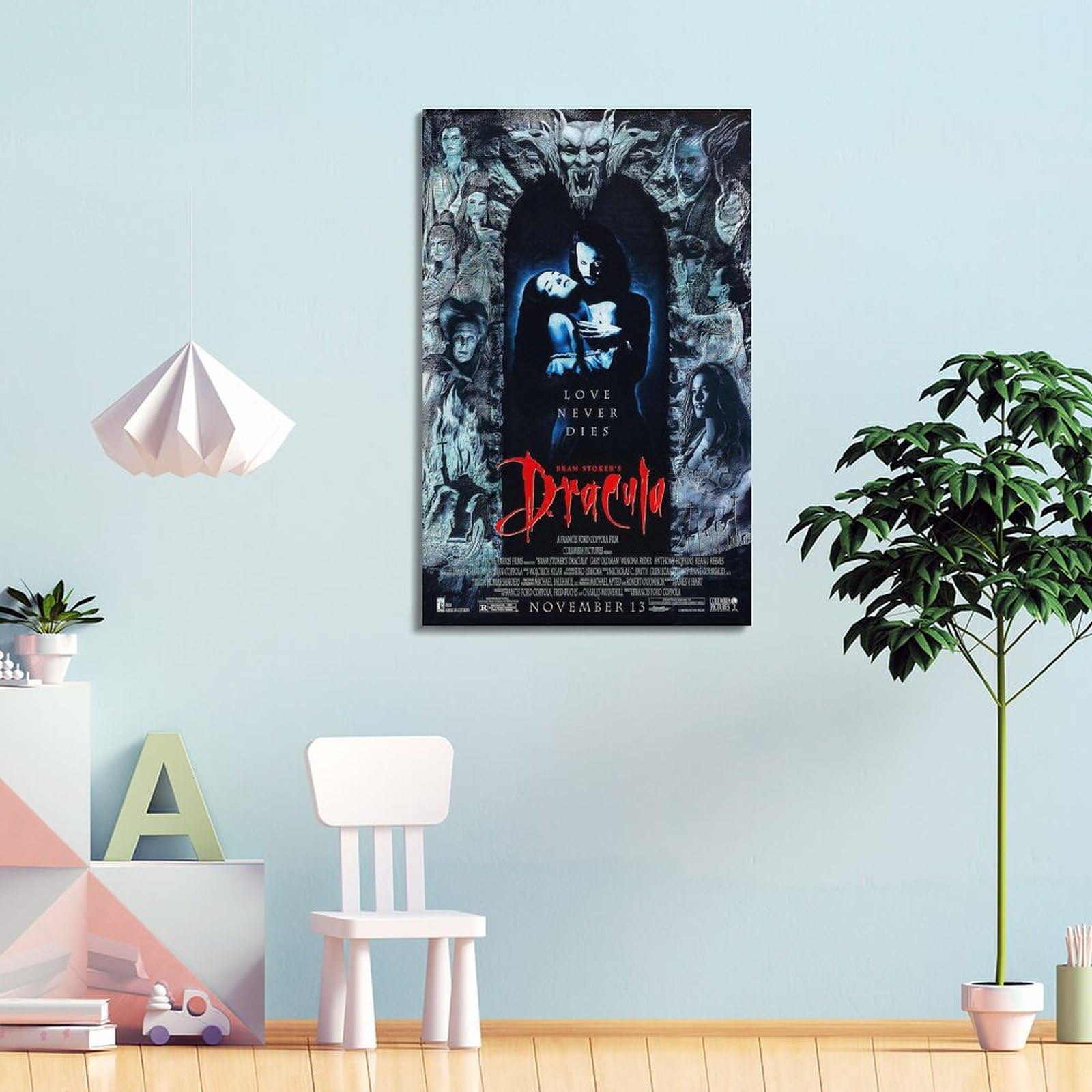 Amazon.co.jp: ドラキュラ ホラー アート ポスター ポスター装飾絵画